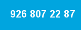 926 807 22 87 926 807 22 87